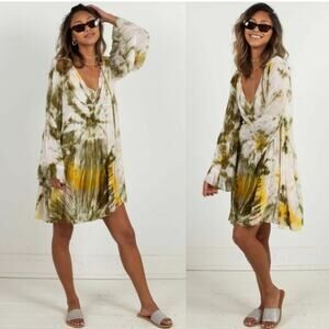 Young Fabulous & Broke Rosa Tie Dye Dress | Size M